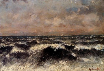 Gustave Courbet œuvres - Réaliste marin peintre Gustave Courbet